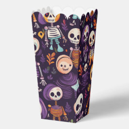 Caixinha De Lembrancinhas Esqueletos bonitinhos do Halloween