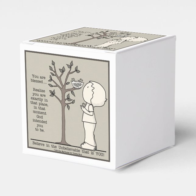 Caixinha De Lembrancinhas Esse lugar (Frente)