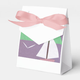 Caixinha De Lembrancinhas Esta bolsa de presente foi projetada com um veleir