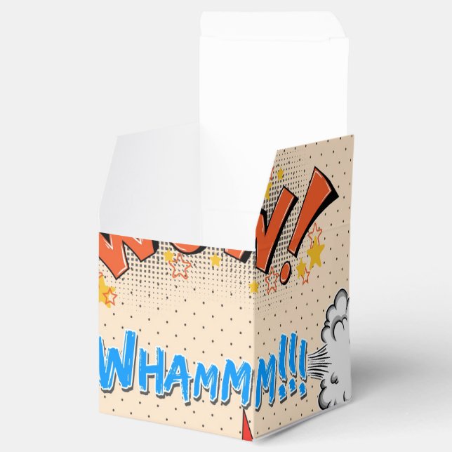 Caixinha De Lembrancinhas Estilo Ha Ha Ha Ha De BD De Arte pop! (Aberto)