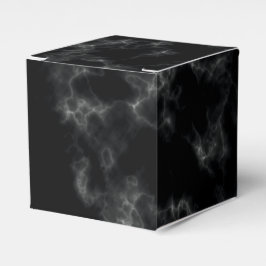 Caixinha De Lembrancinhas Estilo Marble Elegante - preto