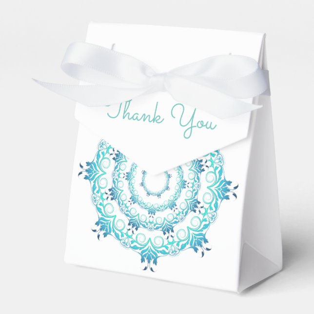 Caixinha De Lembrancinhas Etnia Floral Mandala. (Frente)