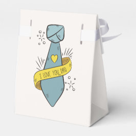 Caixinha De Lembrancinhas Eu Te Amo Dia de os pais Pai | Favor Box