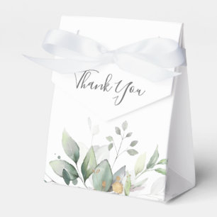 Caixinha De Lembrancinhas Eucalyptus Greenery Dourado Deixa Casamento Elegan