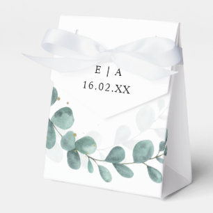 Caixinha De Lembrancinhas Eucalyptus Greenery Wedding Bonbonniere