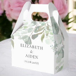 Caixinha De Lembrancinhas Eucalyptus Wedding Box Geschenkschachtel