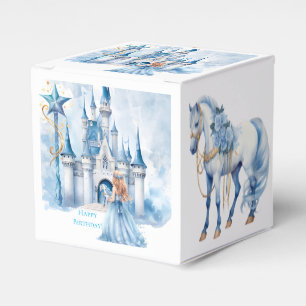 Caixinha De Lembrancinhas Fairy Tale Princess Castle Girl Birday
