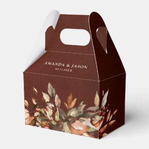 Caixinha De Lembrancinhas Fall Autumn Deixa Casamento Russo de Boho