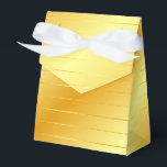 Caixinha De Lembrancinhas Falso Ouro Moderno Elegante Chique Modelo Lustroso<br><div class="desc">Caixa de Favor Modelo Lustroso Moderno Elegante Falso Ouro Dourado.</div>