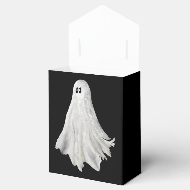 Caixinha De Lembrancinhas Fantasma Engraçado Do Passado De Halloween (Aberto)