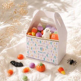 Caixinha De Lembrancinhas Fantasminha Um Cute Aniversário de Halloween Fanta