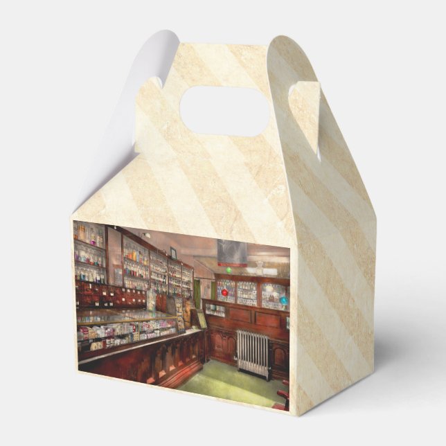 Caixinha De Lembrancinhas Farmácia - Temos a solução 1934 (Verso)