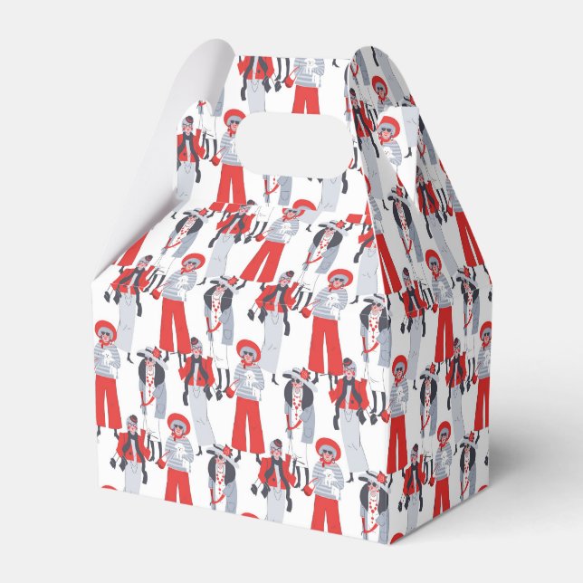 Caixinha De Lembrancinhas Fashionable Mature Women Favor Box (Frente)