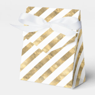 Caixinha De Lembrancinhas Faux Gold Foil