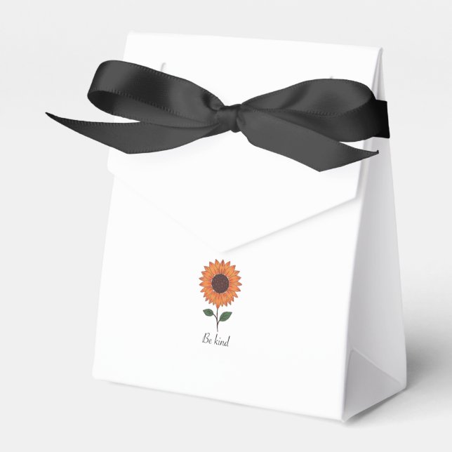 Caixinha De Lembrancinhas Favor Box From kindness bloom  (Frente)
