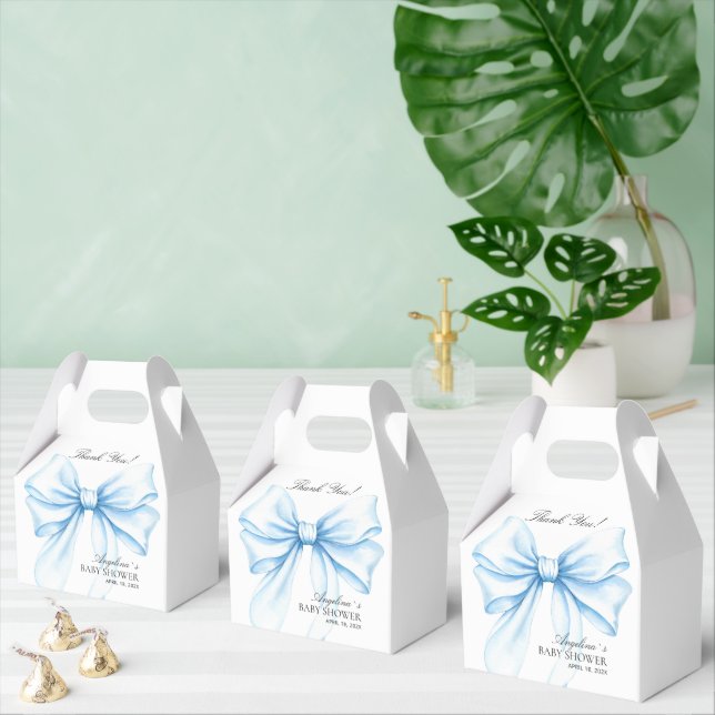 Caixinha De Lembrancinhas Favor Boxes thank you Baby Shower. (Múltiplo)