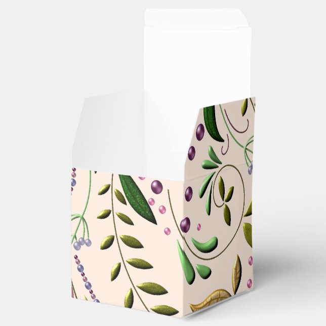 Caixinha De Lembrancinhas Favor/Caixa de Presente - Flavor Tuscano (Aberto)