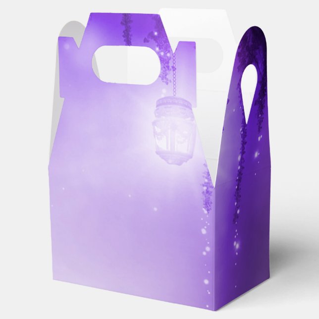 Caixinha De Lembrancinhas Favor de casamento fantasia floresta encantada rox (Aberto)