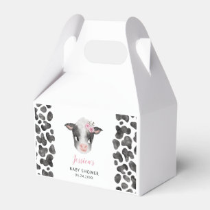Caixinha De Lembrancinhas Fazenda de vaca Chá de fraldas