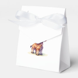 Caixinha De Lembrancinhas Feliz aniversário da girafa