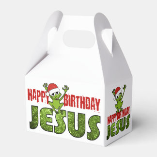 Caixinha De Lembrancinhas Feliz aniversário Jesus