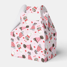 Caixinha De Lembrancinhas Feliz Dia dos Namorados Grandes Caninos