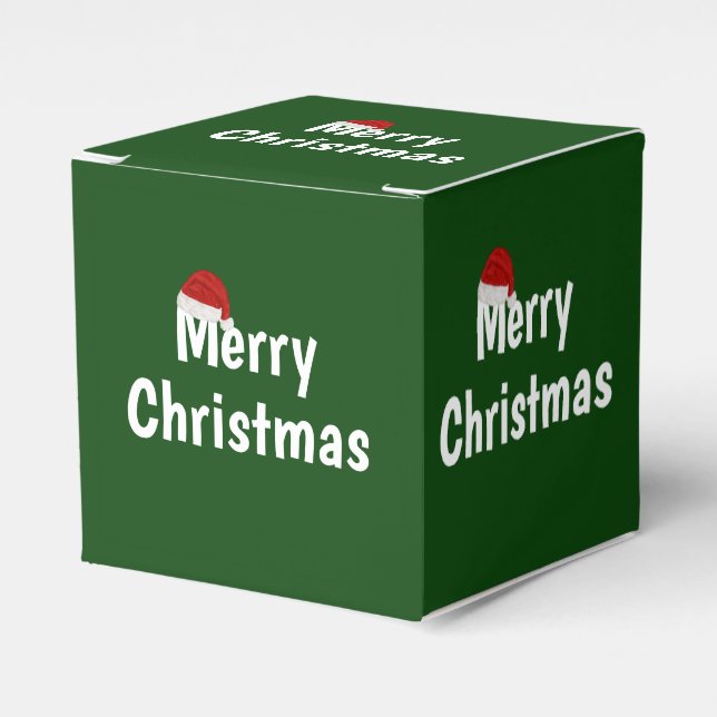 Caixinha De Lembrancinhas Feliz Natal (Frente)