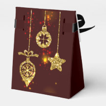 Feliz Natal Feriado Vermelho Glitter Espumante