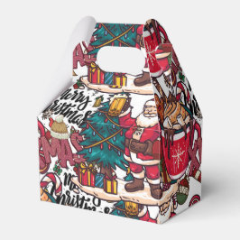 Caixinha De Lembrancinhas Feliz Natal - Férias Festivas