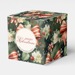 Caixinha De Lembrancinhas Feliz Natal Personalizado