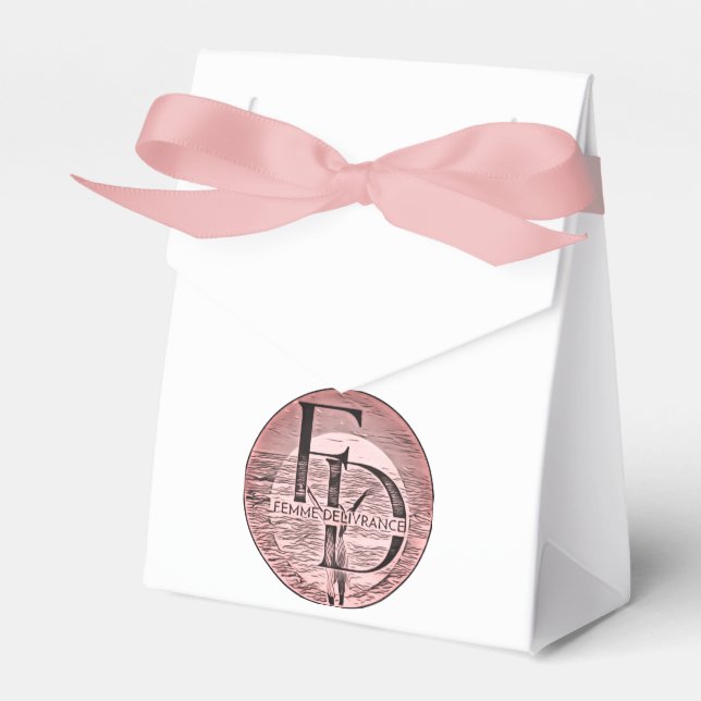 Caixinha De Lembrancinhas Femme Delivrance (Frente)