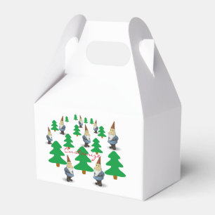 Caixinha De Lembrancinhas Feriado de inverno Gnomos Árvores de Natal Thunder