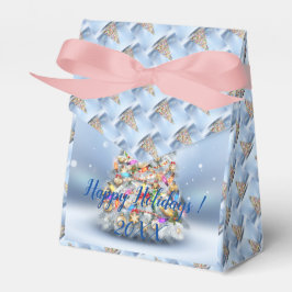 Caixinha De Lembrancinhas Feriados de Natal Modernos e Elegantes