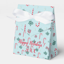 Caixinha De Lembrancinhas Feriados de Natal Modernos e Elegantes