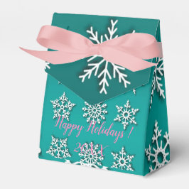 Caixinha De Lembrancinhas Feriados de Natal Modernos e Elegantes
