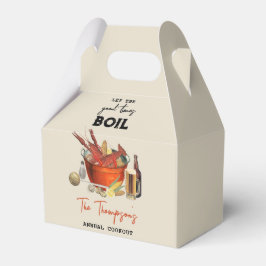 Caixinha De Lembrancinhas Festa anual de lagostas mariscais no Verão