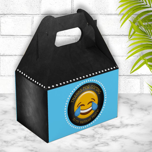 Caixinha De Lembrancinhas Festa de aniversário Cute Emoji (Criador carregado)