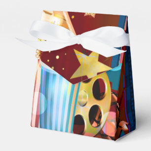 Caixinha De Lembrancinhas Festa de aniversário da noite de cinema dos filme