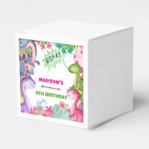 Festa de Aniversário de 4 anos da Menina Dinossaur