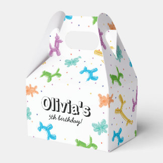 Caixinha De Lembrancinhas Festa de aniversário de Balões Coloridos