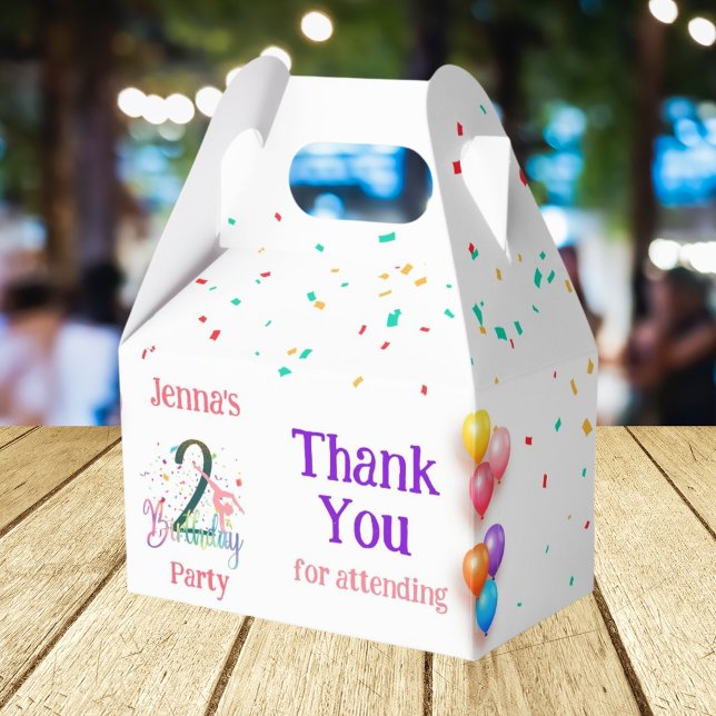 Caixinha De Lembrancinhas Festa de aniversário de criança bonitinho do ginás (Criador carregado)