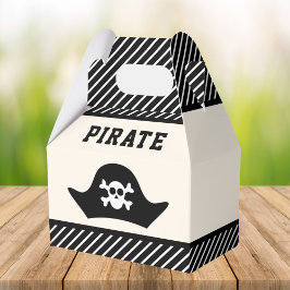 Caixinha De Lembrancinhas Festa de Aniversário de Crianças Piratas Fofos