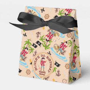 Caixinha De Lembrancinhas Festa de aniversário de diversão do mapa do tesour