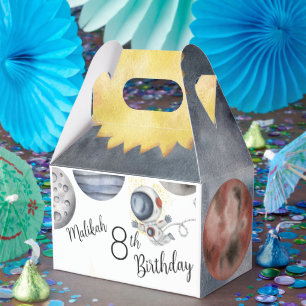 Caixinha De Lembrancinhas Festa de aniversário de Espaço em Água para Menino