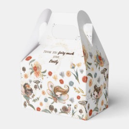 Caixinha De Lembrancinhas Festa de aniversário de Fada da Floresta Mágica