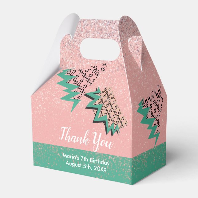 Caixinha De Lembrancinhas Festa de aniversário de Melancia e Sementes (Frente)