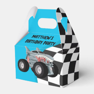 Caixinha De Lembrancinhas Festa de aniversário de Sinalizador da Corrida de 