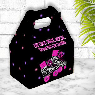 Caixinha De Lembrancinhas Festa de aniversário de Skate do Roller da Garota