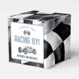 Caixinha De Lembrancinhas Festa de aniversário do Carro Race Azul