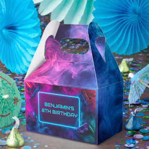 Caixinha De Lembrancinhas Festa de aniversário Legal de jogos para rapazes